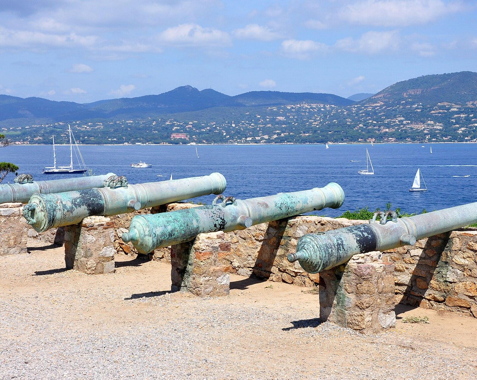 Saint Tropez Canons de la Citadelle