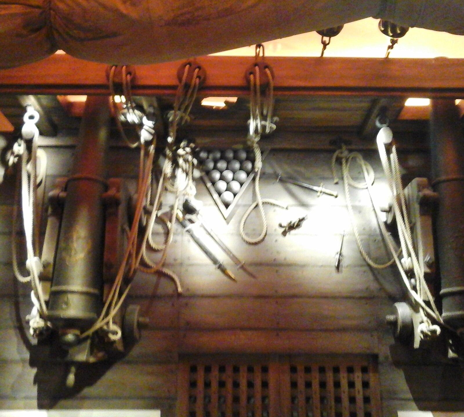 Reconstructed deck of a ship in the Citadel of Saint Tropez 1
